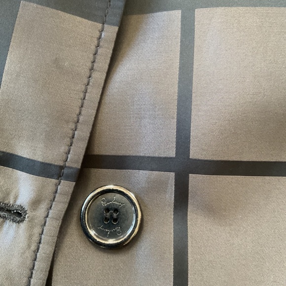 Burberry London Trench Plaid black/grey,  size 10 - Picture 10 of 14